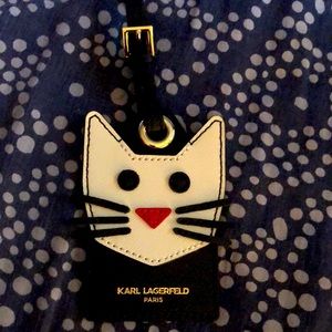 Karl Lagerfeld Cat bag Tag Charm